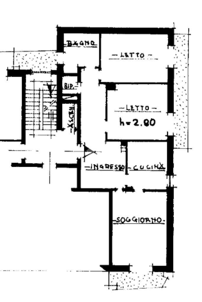 Quadrilocale Via C. Colombo, Santhià - planimetria 1