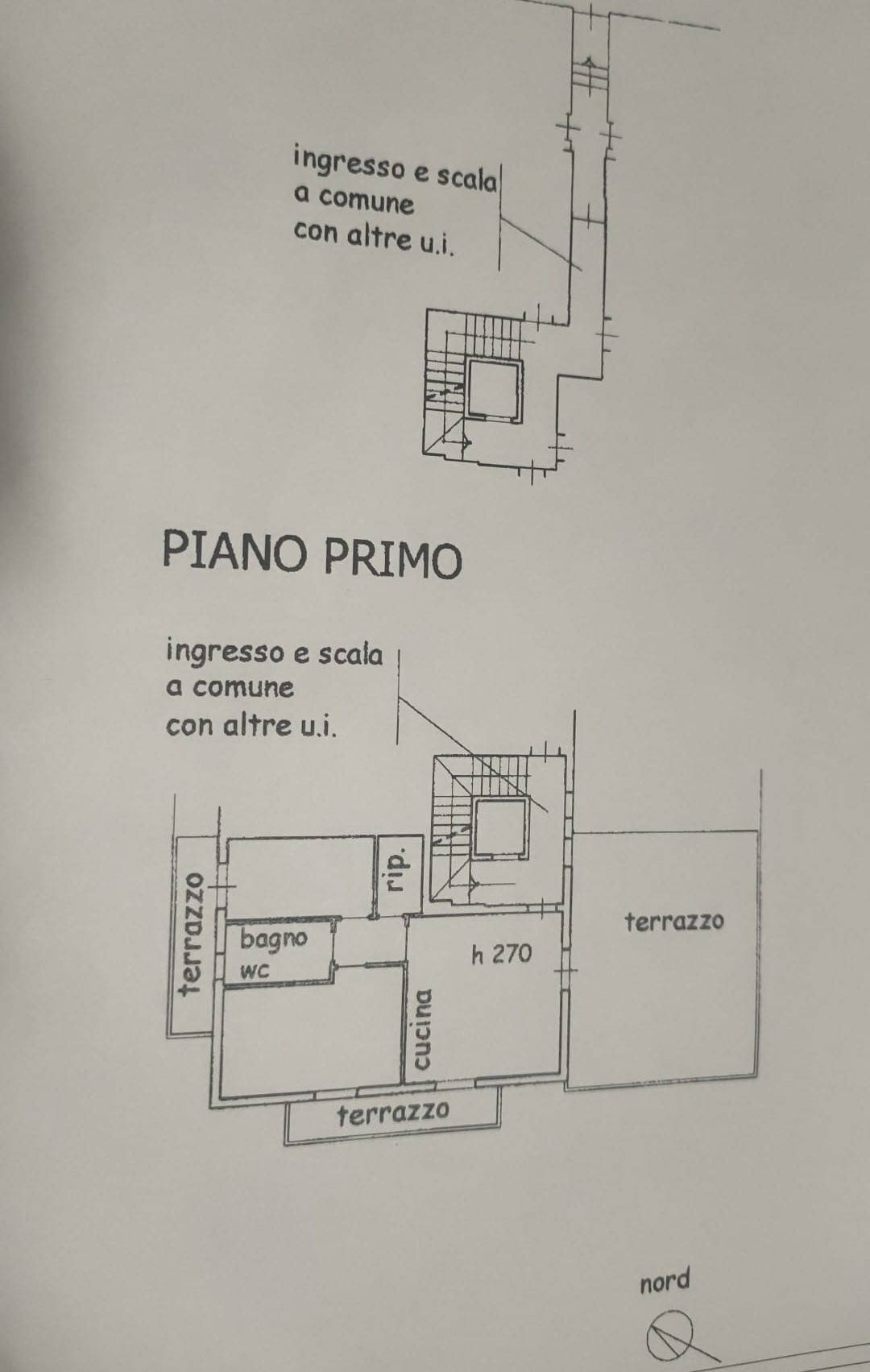 Foto 10 - Three-room apartment Montespertoli - floor plans 1