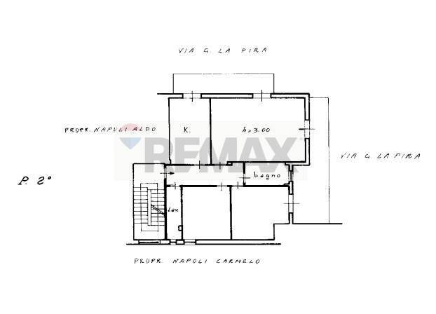Pianta 2D - Four-room apartment Via Giorgio La Pira
 
9, Mascalucia - floor plans 1