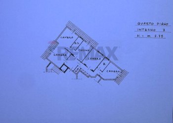 Pianta 2D - Quadrilocale via Verdi
 
3/A, Caltagirone - foto 34