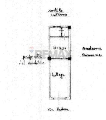 Pianta 2D - Locale Commerciale Via Padova
 
39, Catania - planimetria 1