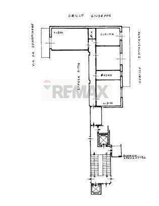 Pianta 2D - Four-room apartment Via Torquato Tasso
 
7, Acireale - floor plans 1