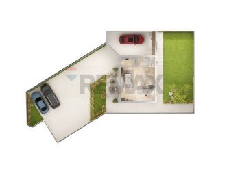 Pianta 3D - Appartamento Via Giacomo Leopardi, Magione - foto 2