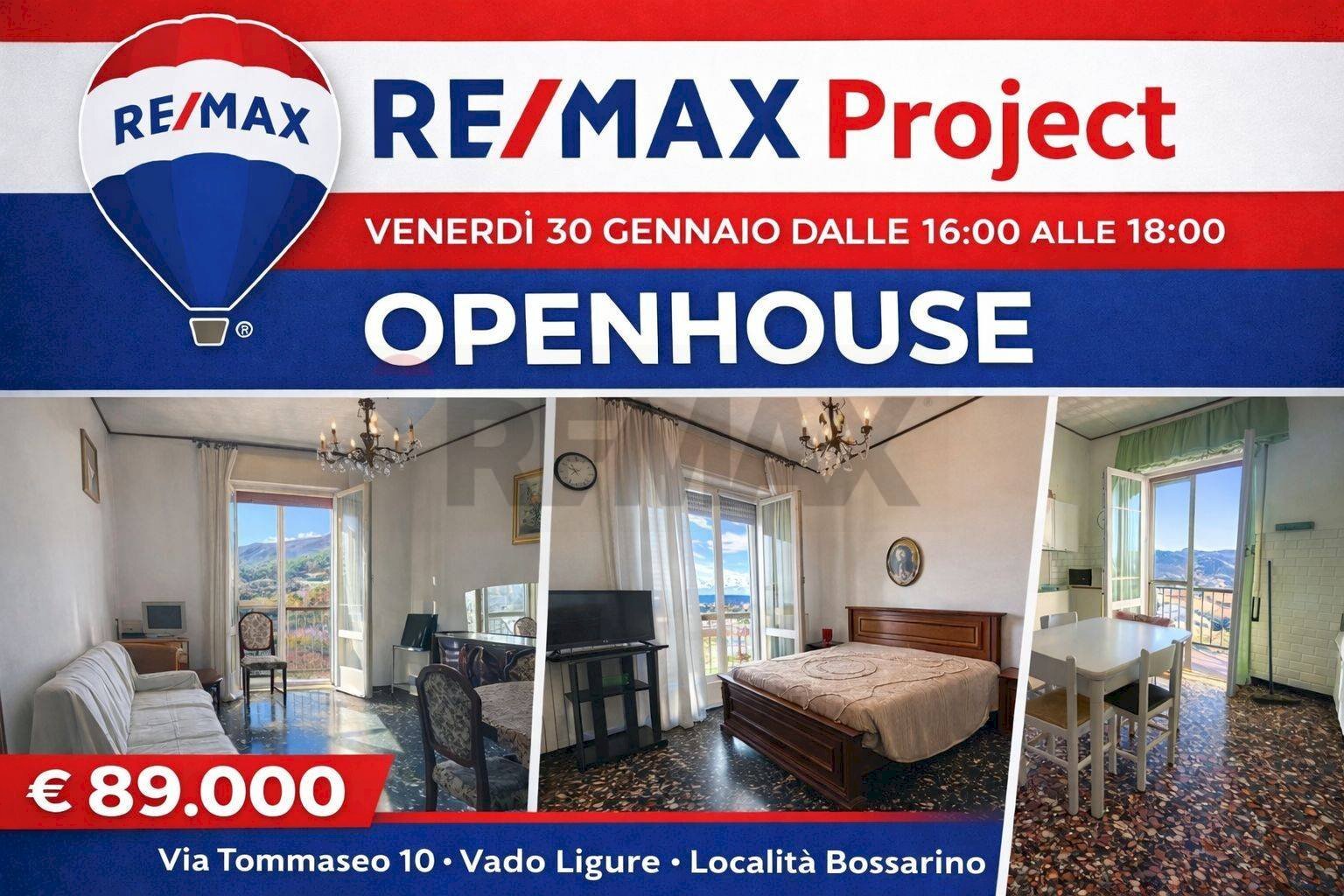 Camera / camera da letto - Quadrilocale Via Tommaseo
 
37, Vado Ligure - foto 1