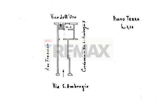Pianta 2D - Commercial Premises via sant'Ambrogio
 
30, Varazze - floor plans 1