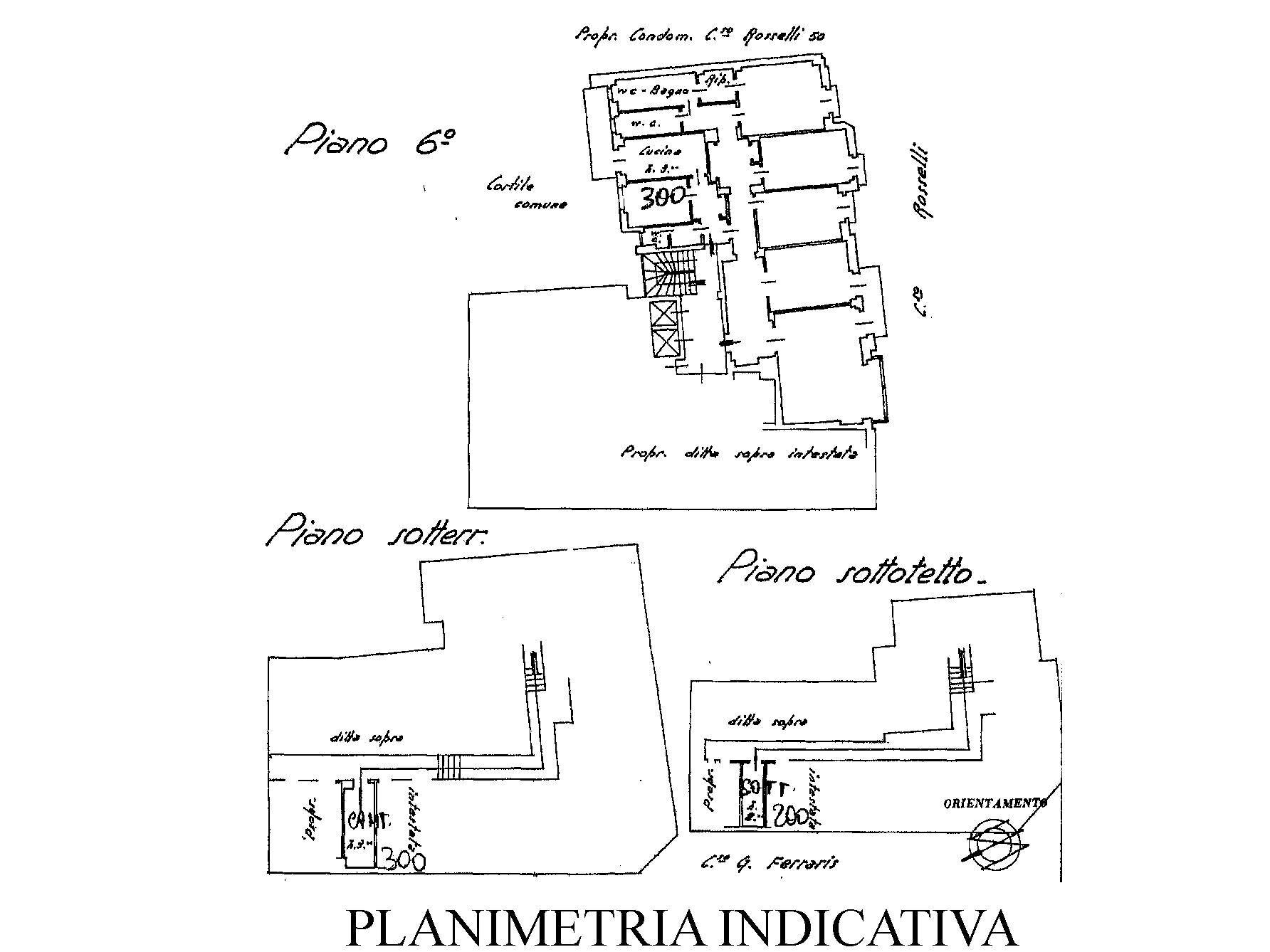 Foto 32 - Apartment Corso Galileo Ferraris, Torino - floor plans 1