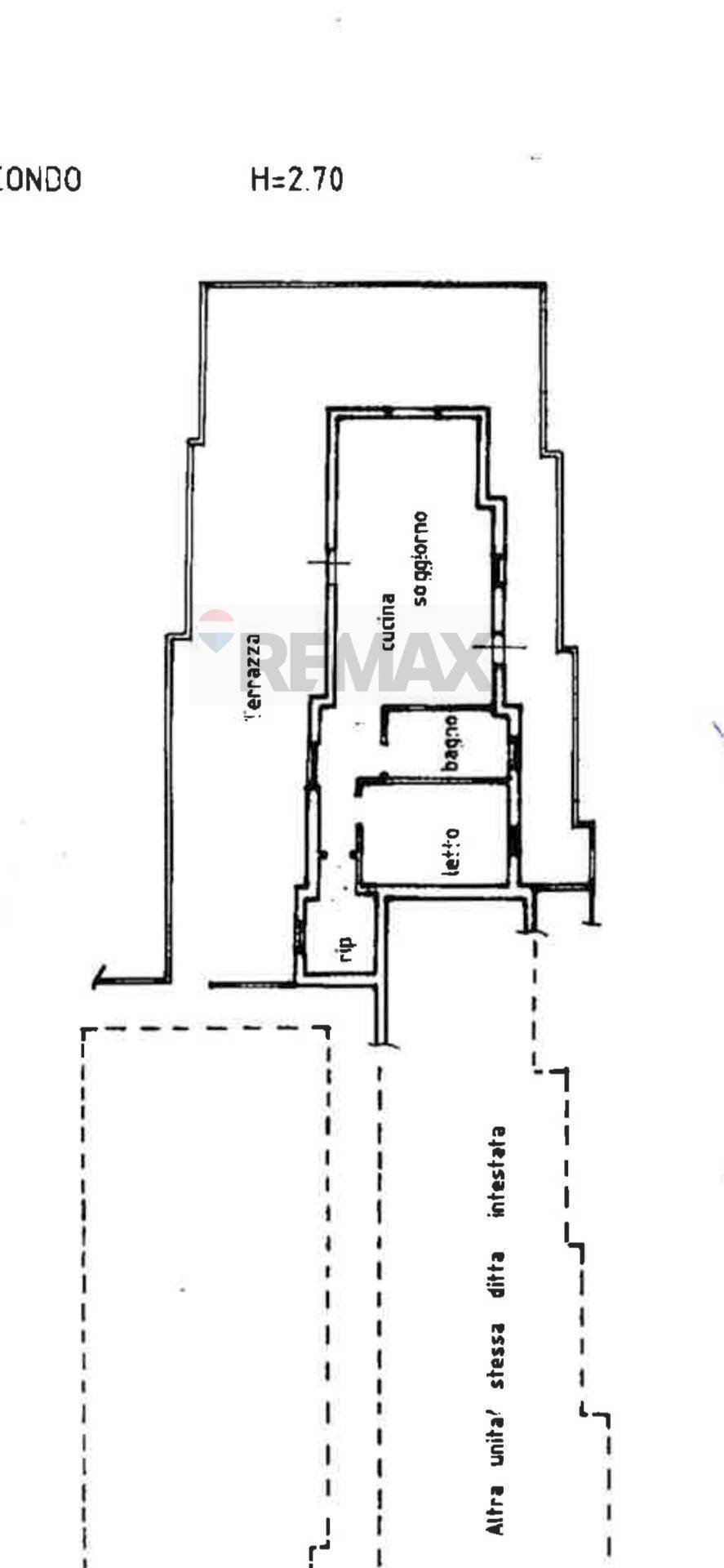 Pianta 2D - Attic via dei salici, Rosolina - floor plans 1