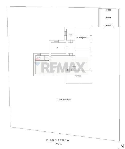 Pianta 2D - Independent house Contrada Ferrara
 
1, Vairano Patenora - floor plans 1