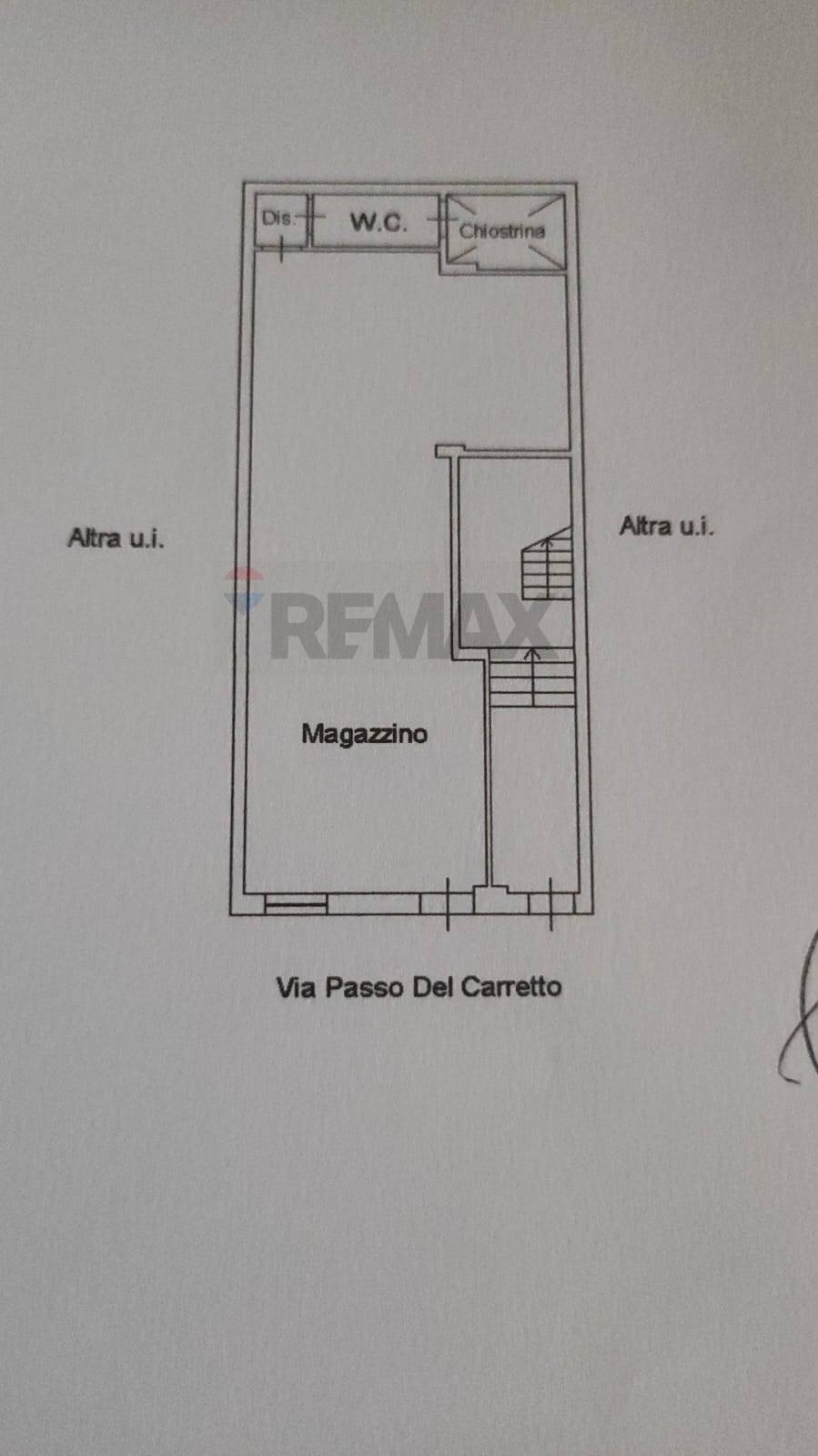 Pianta 2D - Locale Commerciale via passo del carretto
 
11, Bagheria - planimetria 1