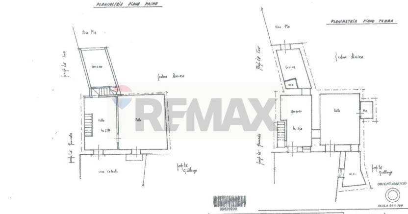 Pianta 2D - Casa indipendente Vico Pio
 
10, Modica - planimetria 1