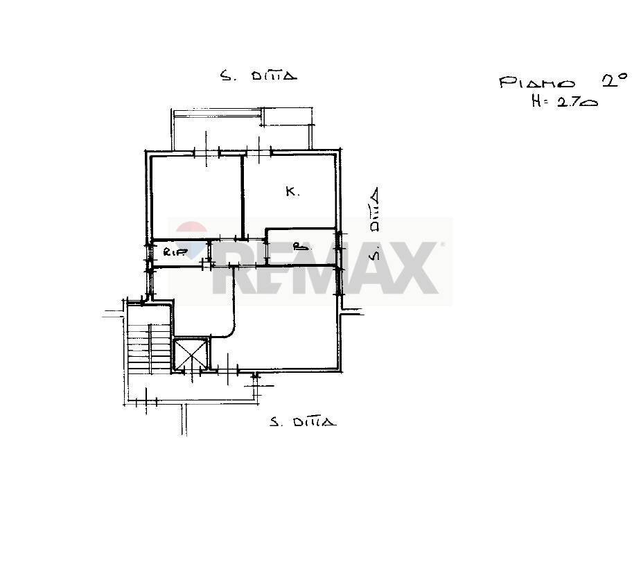 Pianta 2D - Three-room apartment Via Giacomo Giacobelli
 
23, Bari - floor plans 1