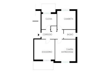 Planimetria - Four-room apartment Frazione Vellego, 74, Casanova Lerrone - photo 27