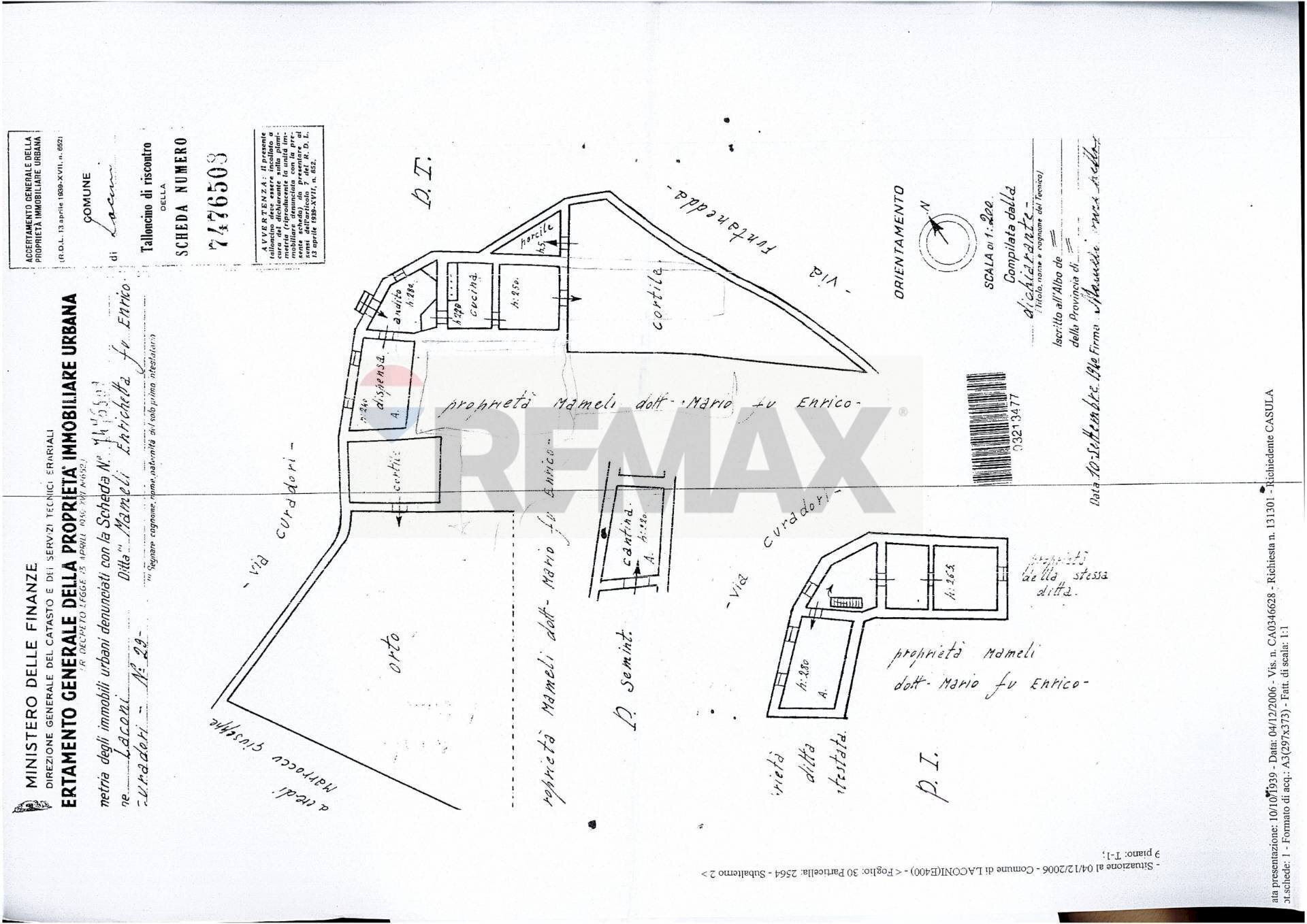 Pianta 2D - Independent house Via Sebastiano Satta
 
5, Laconi - floor plans 1