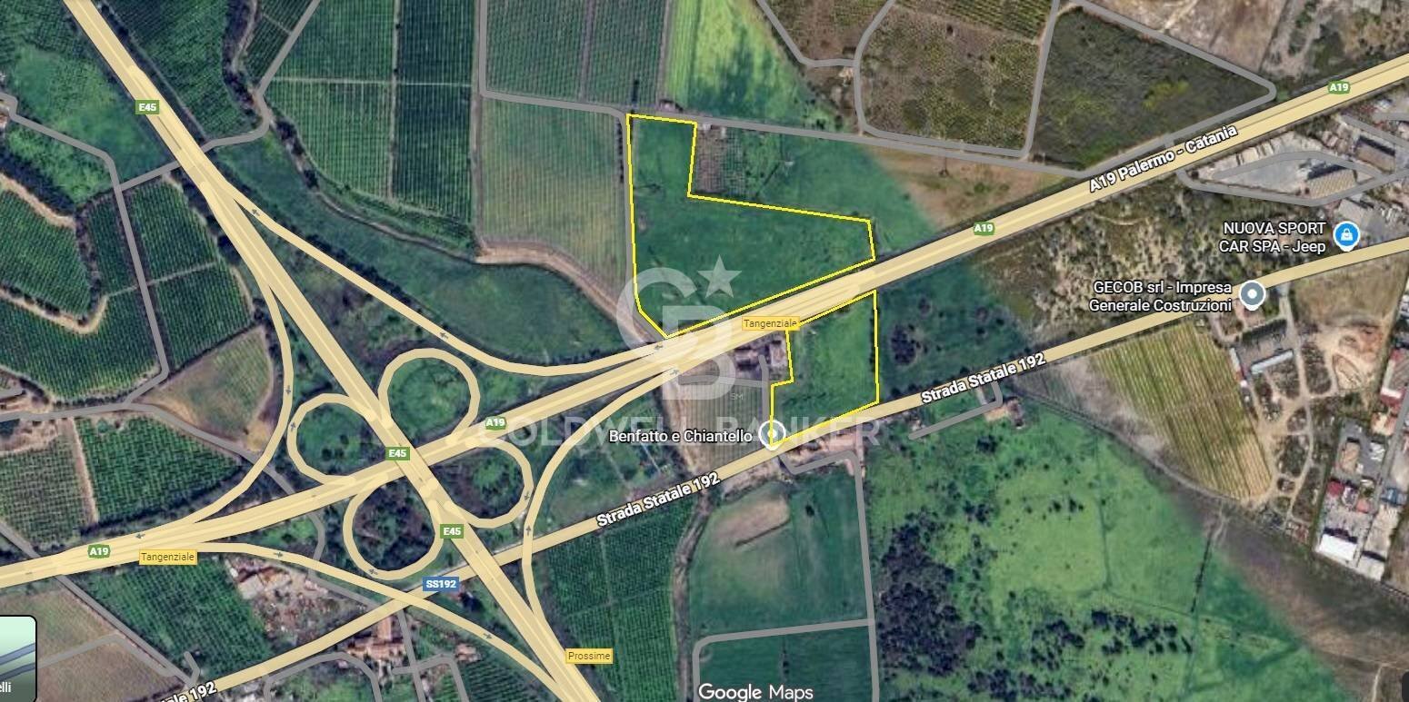 Foto 1 - Terreno edificabile SS. 192, Catania - planimetria 1
