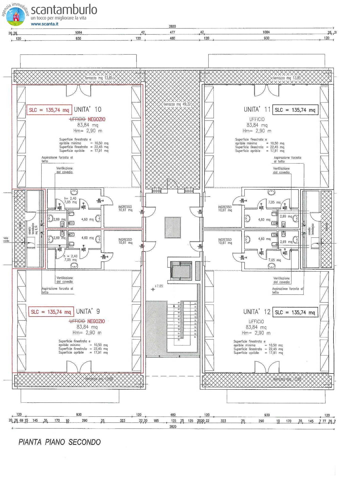 Foto 9 - Negozio Treviso - planimetria 1