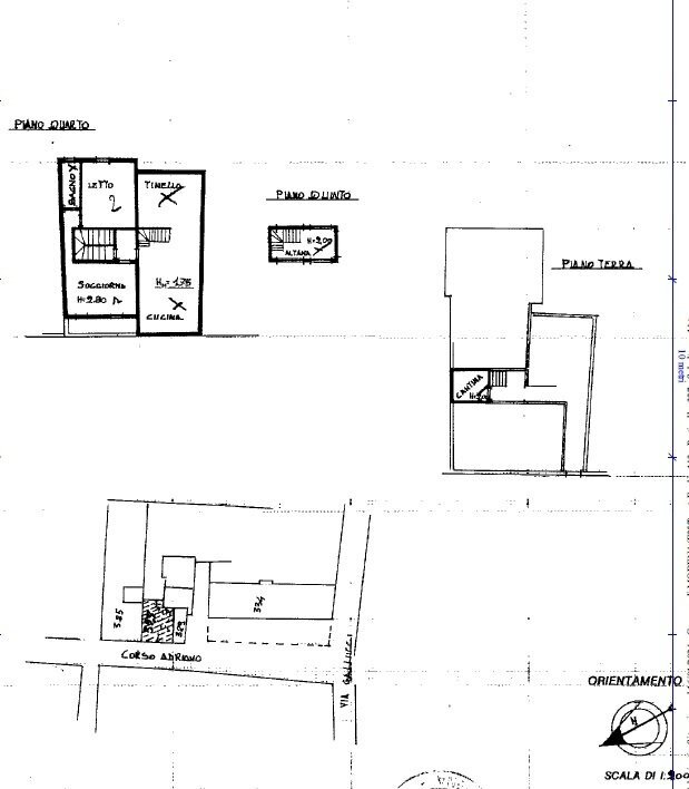 Planimetria.jpg - Quadrilocale via Corso Adriano 27, Modena (zona Circoscrizione 1) - planimetria 1