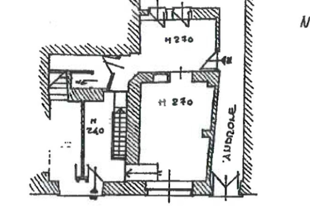Three-room apartment via valenzasca, Borgomanero - floor plans 1