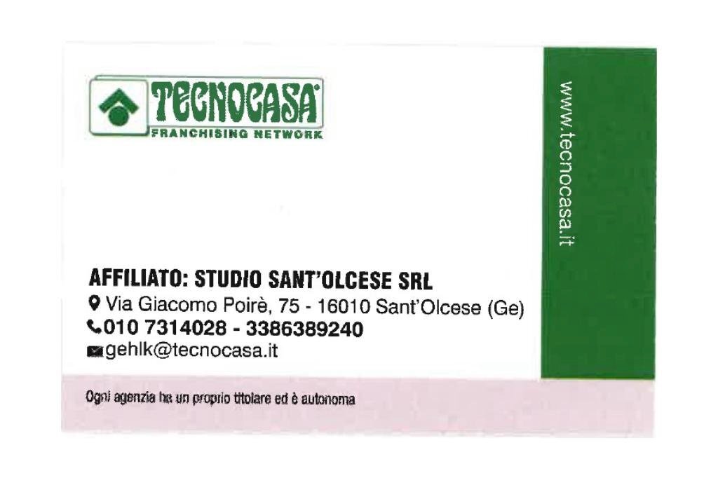 Terraced Villa Via Torrazza, Sant'Olcese - floor plans 1
