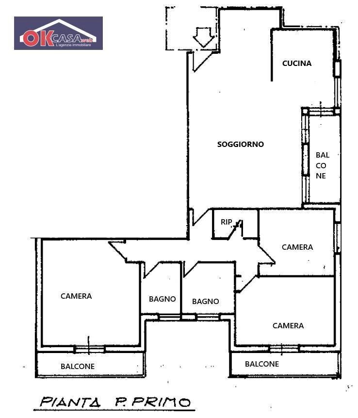 Foto 27 - Appartamento via ugo sesini, Verona - planimetria 1