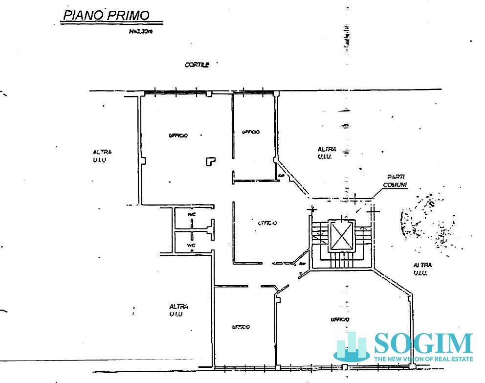 Foto 15 - Ufficio via tintoretto
 
10, Cologno Monzese - planimetria 1