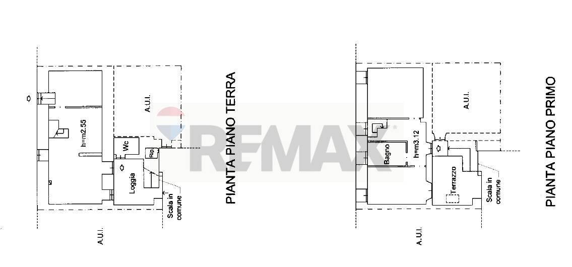 Pianta 2D - Casa semi indipendente VIA SAURO, Cittiglio - planimetria 1