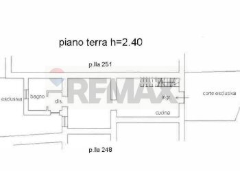Pianta 2D - Casa semi indipendente Contrada Follani
 
143, Lanciano - foto 3