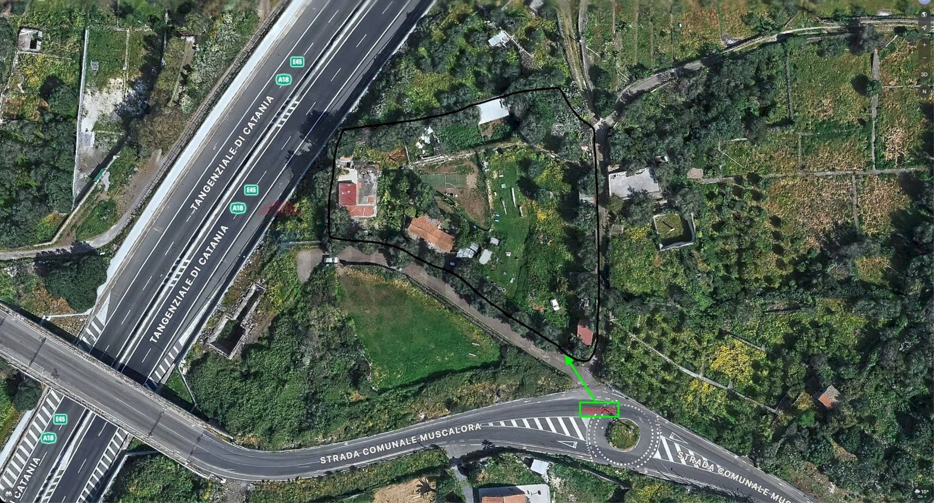 Posizione della mappa - Terreno agricolo strada comunale Muscalora
 
26, Misterbianco - foto 2