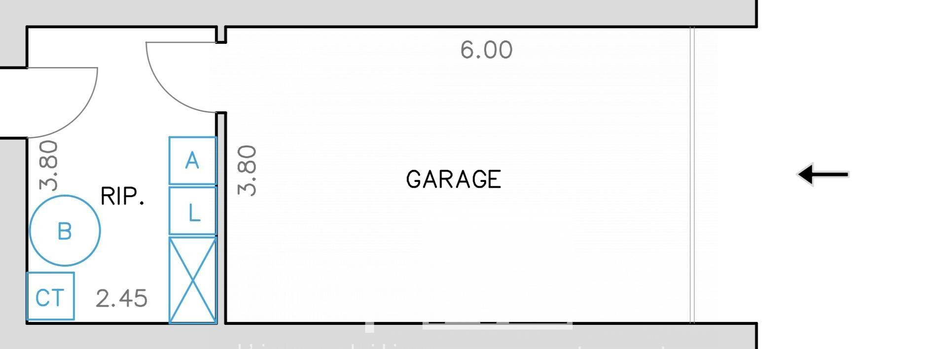 Foto 13 - Attic Strada Cornadella, Sacile - floor plans 1