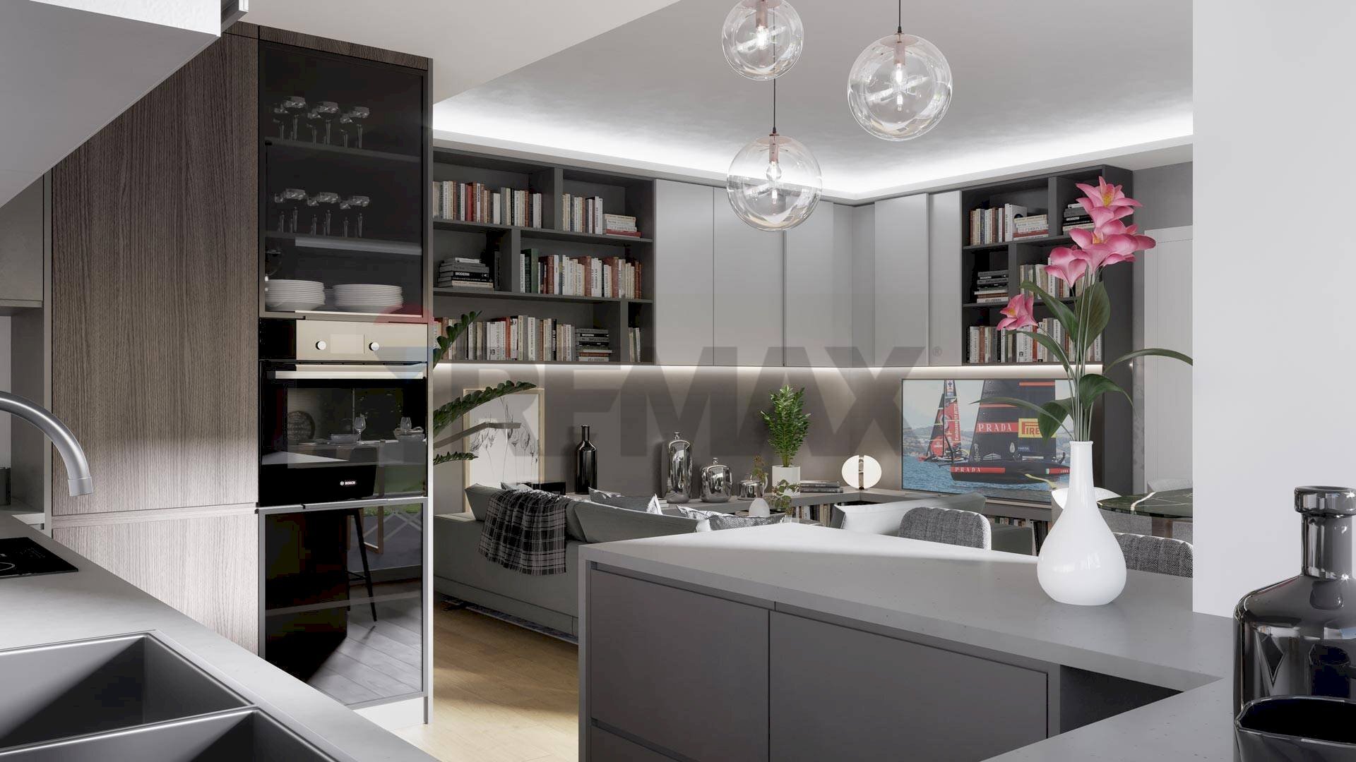 Cucina - Trilocale via gaiada, Beregazzo con Figliaro - foto 1