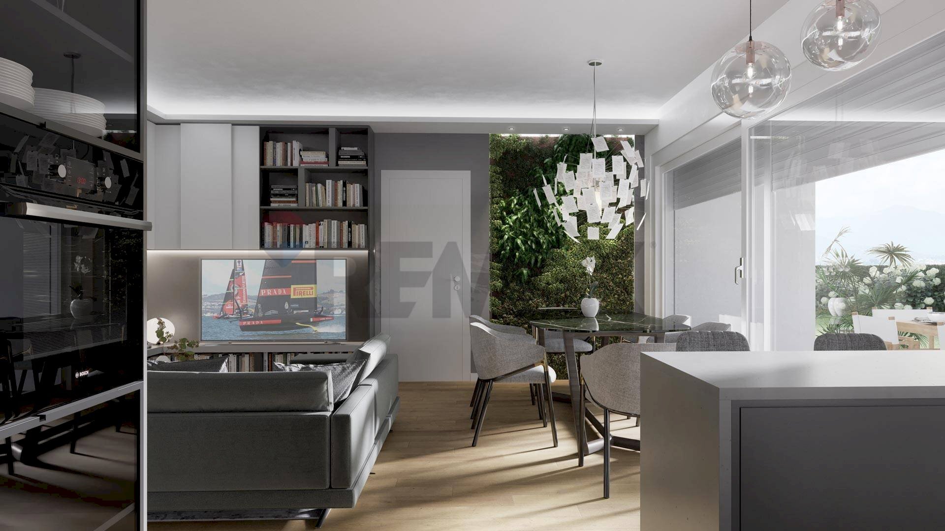 Sala da pranzo - Trilocale via gaiada, Beregazzo con Figliaro - foto 3