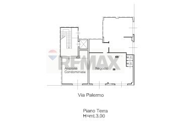 Pianta 2D - Locale Commerciale Via Palermo
 
128, Terrasini - foto 12