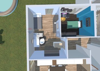 Pianta 3D - Four-room apartment Via Roma
 
104, Modugno - photo 33