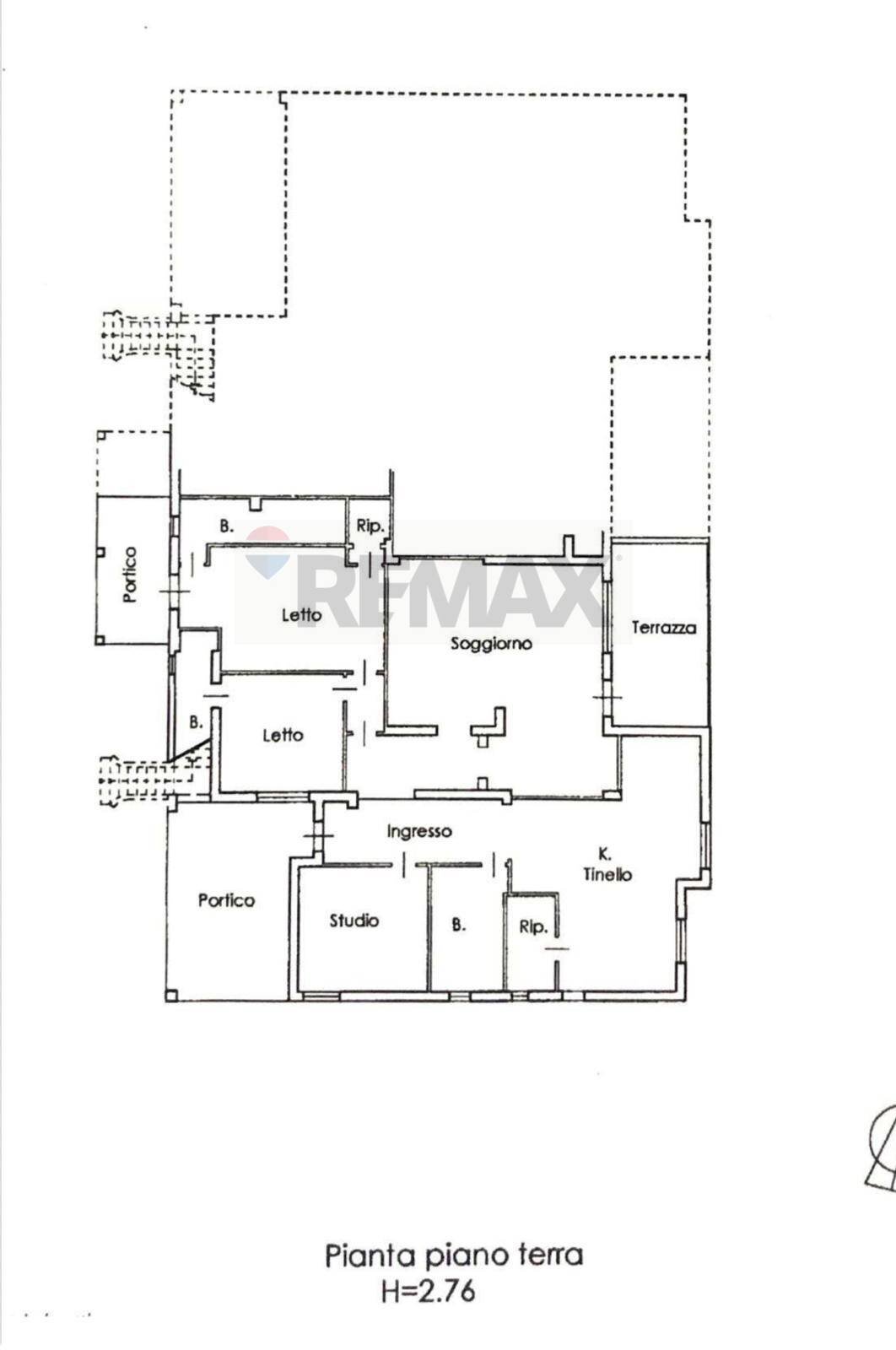 Pianta 2D - Casa semi indipendente Silvi - planimetria 1