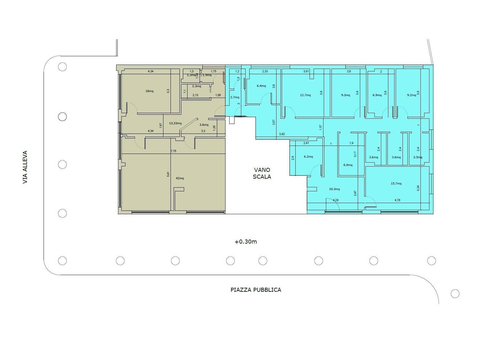 Foto 40 - Ufficio Via Ippolito Nievo
 
37, Giulianova - planimetria 1