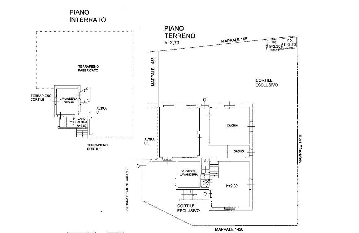 Foto 39 - Independent house Strada Carpice
 
15, Moncalieri - floor plans 1