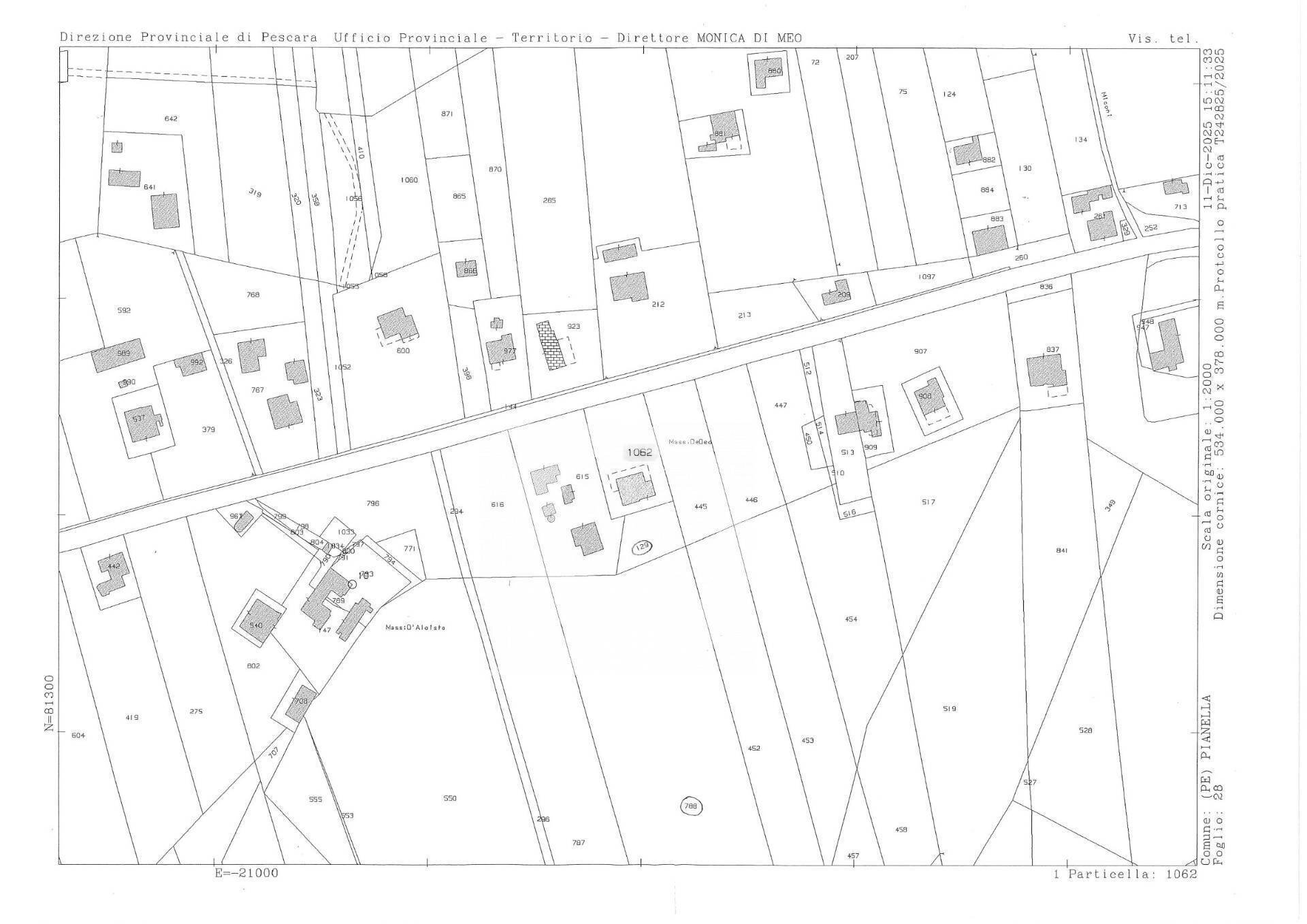 Foto 48 - Casa indipendente Contrada San Silvestro, Pianella - planimetria 1