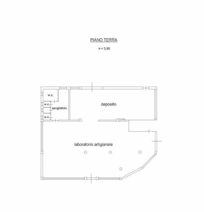 Foto 53 - Commercial Premises Via delle Tessitrici
 
1, Sannicola - floor plans 1
