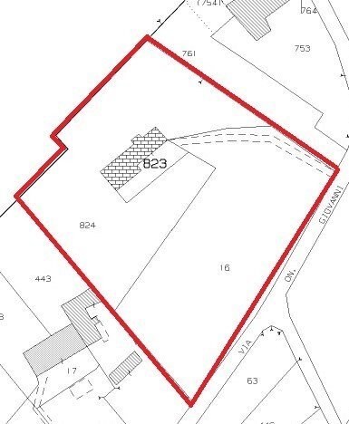 Rustico via Giovanni Sodano, Isola d'Asti - planimetria 1