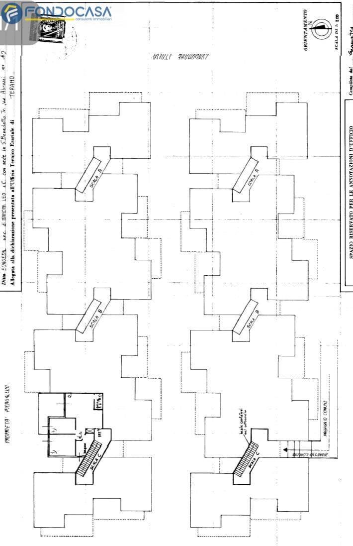 Foto 33 - Three-room apartment Lungomare Italia
 
18, Martinsicuro - floor plans 1
