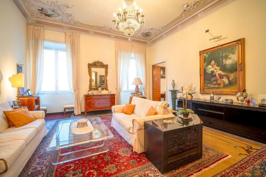 Salone - Appartamento via Domenico Fiasella, Genova - foto 2