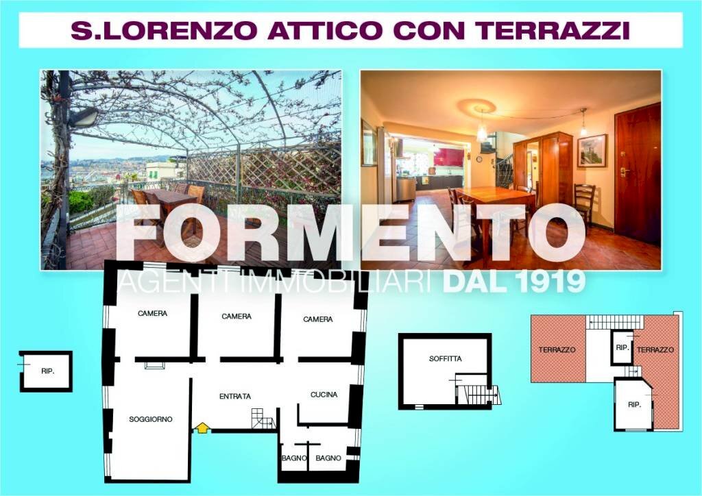 Planimetria - Appartamento via San Lorenzo, Genova (zona Centro Storico) - foto 1