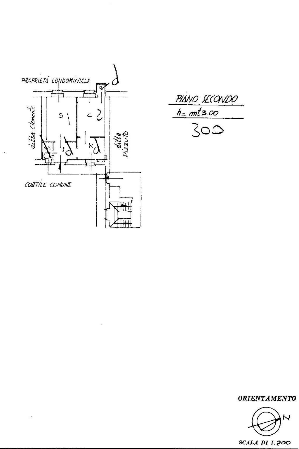 Three-room apartment via Andrea Mensa, 15, Venaria Reale - floor plans 1