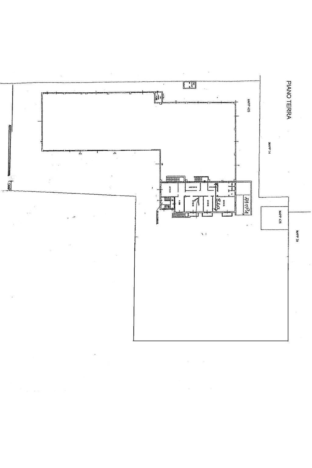 Capannone via Don Luigi Sturzo, Lainate - planimetria 1