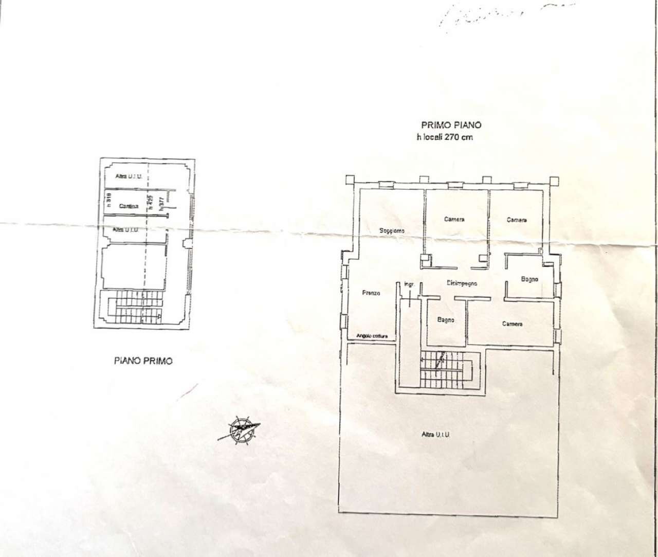 planimetria - Quadrilocale via Alessandro Tassoni, Bologna (zona Borgo Panigale) - planimetria 1