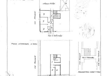 planimetria - Trilocale via Fontanina, Bologna (zona Centro Storico) - foto 31