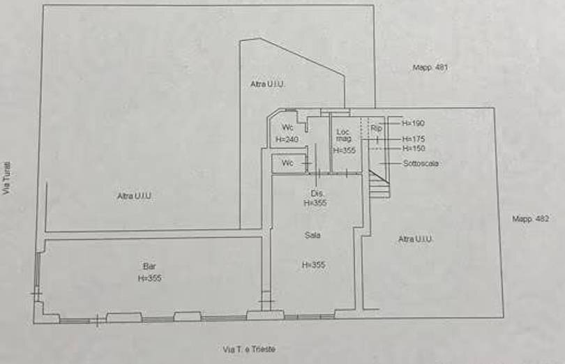 Foto 13 - Locale Commerciale Via Filippo Turati
 
8, Piombino - planimetria 1