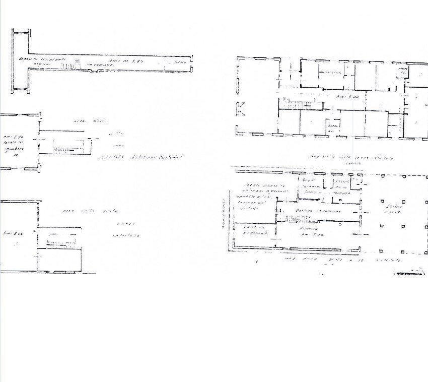 1.jpg - Three-family Villa Via Carlo Garrè snc, Savignone - floor plans 1