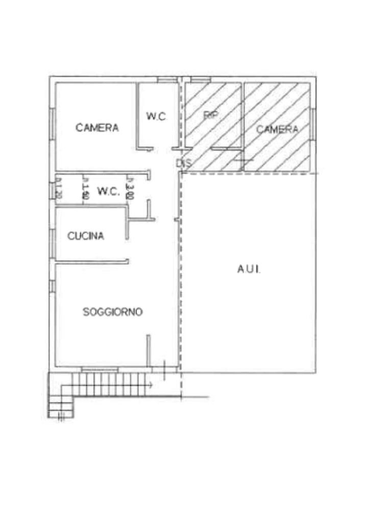 Quadrilocale Via Praga, Rimini - planimetria 1