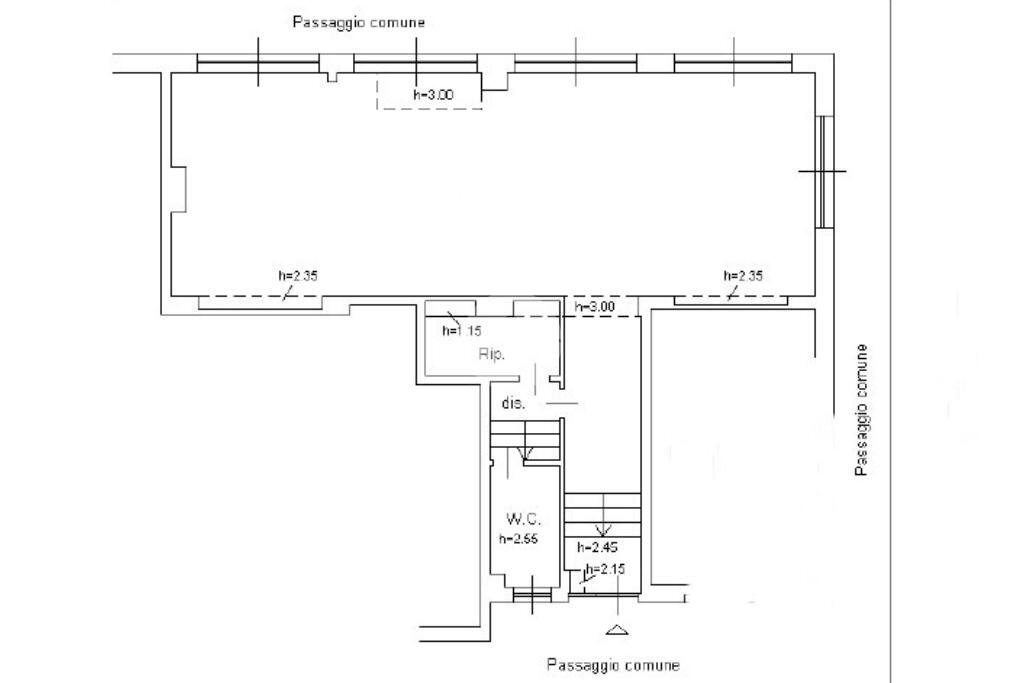 Loft Via Chianciano, Milano (neighborhood Affori) - floor plans 1