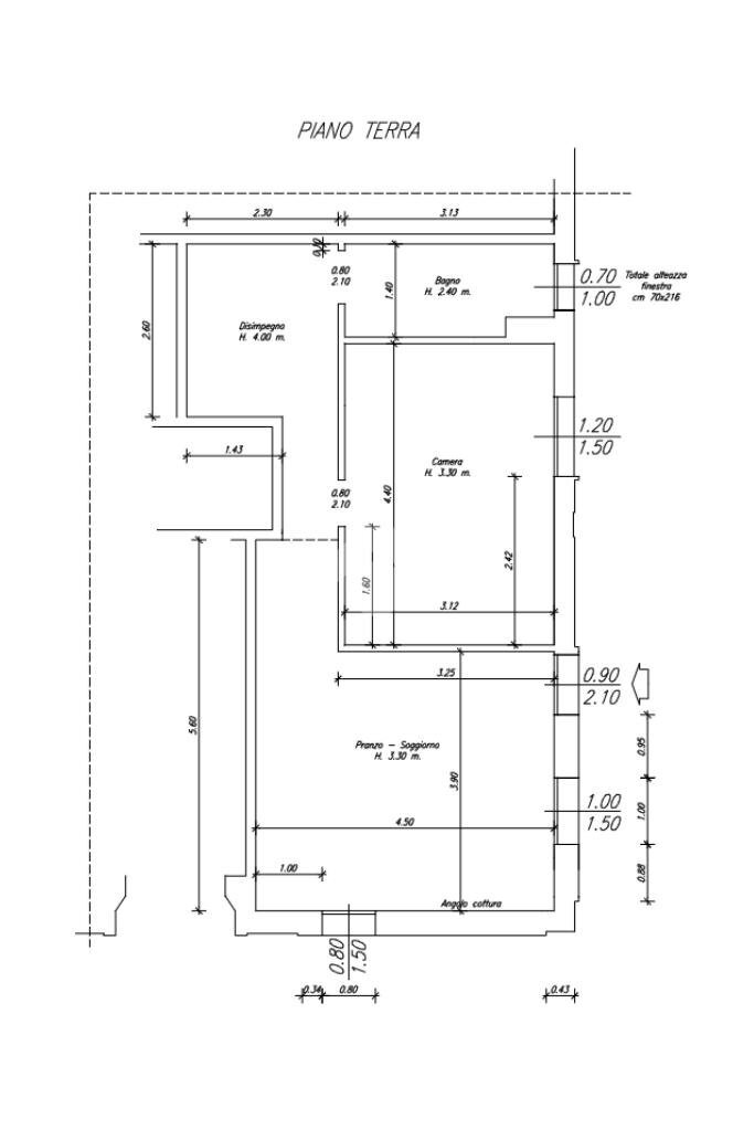 Bilocale Via Longhi, Bologna (zona Bolognina) - planimetria 1